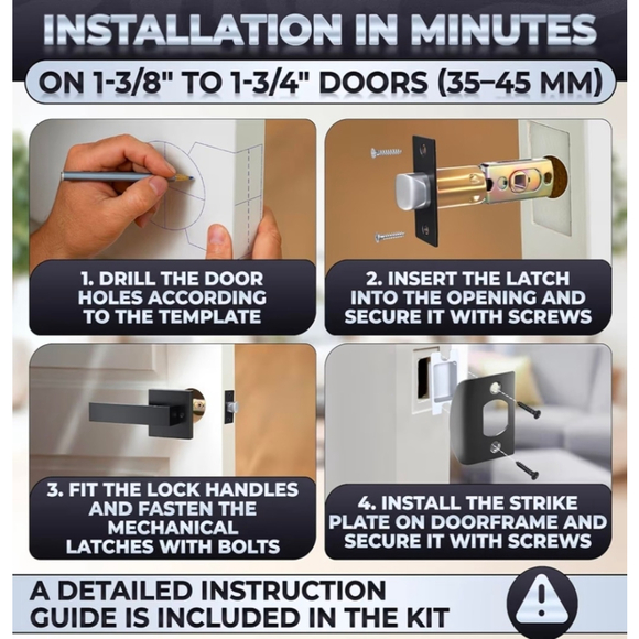 Front Door Lock Set - Picture 6 of 10
